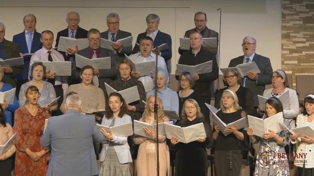 Бог мой, Ты скала моя - поет 1й хор ц. Вифания MN смотреть онлайн