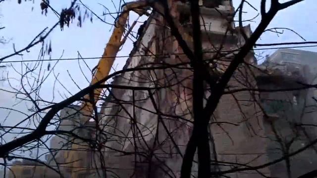 Демонтаж жилого дома по адресу пер. Соборный, 69 смотреть онлайн