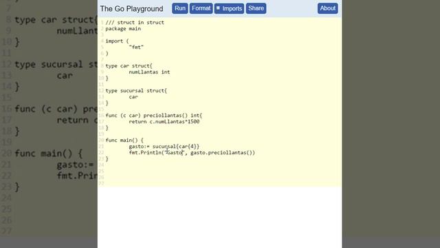 struct dentro de structs | golang tutorial en español смотреть онлайн