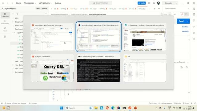 Query DSL | How to Implement Elasticsearch Match By Field Query in Java Spring Boot API| Spring Boo смотреть онлайн