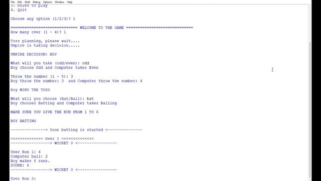 Python Project: ONLINE CRICKET GAME IN PYTHON смотреть онлайн