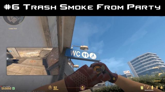 10 *NEW* MUST KNOW SMOKES FOR CS2 OVERPASS ?? - CATCH THAT TRAIN смотреть онлайн