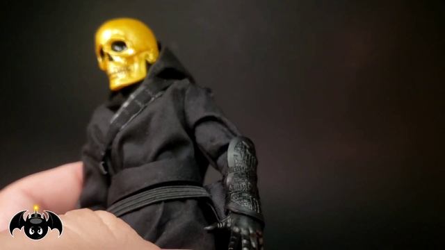Mezco Toyz One:12 Collective House of the Golden Skulls Ninja action figure review. смотреть онлайн