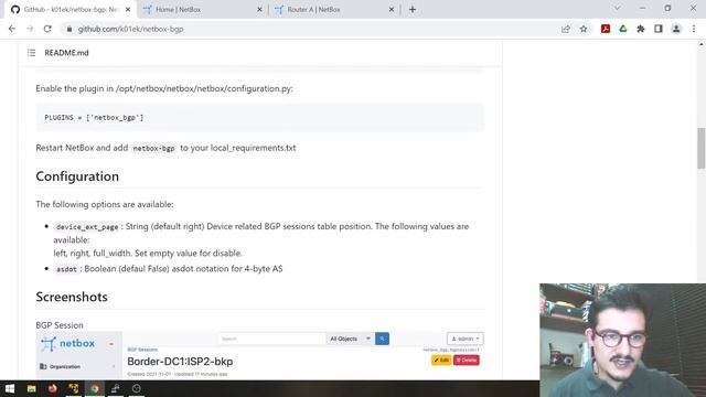 Plugin Netbox BGP - Documentação de Peering смотреть онлайн