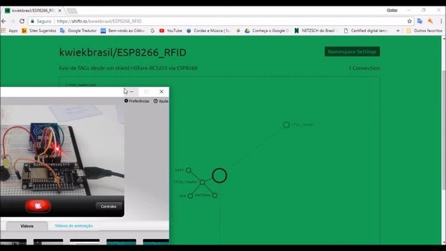ESP8266 RFID IOT смотреть онлайн