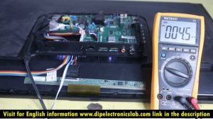 LSC320AN10 No Display Problem Repairing Through Modification Backlight OK