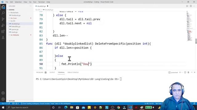 Golang DS Tutorial 8- Doubly LInked List - Part 3 | Dr Vipin Classes смотреть онлайн