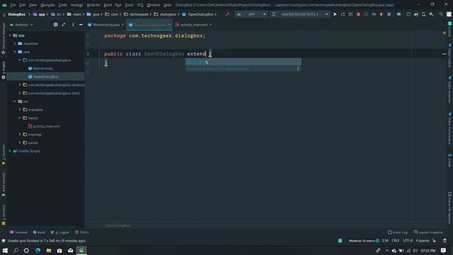 Android Studio Tutorial - How to create Custom Dialog Box using Java (2020) смотреть онлайн