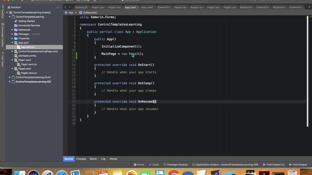 Xamarin Forms Tutorials 7 : Control Templates (Theme) смотреть онлайн
