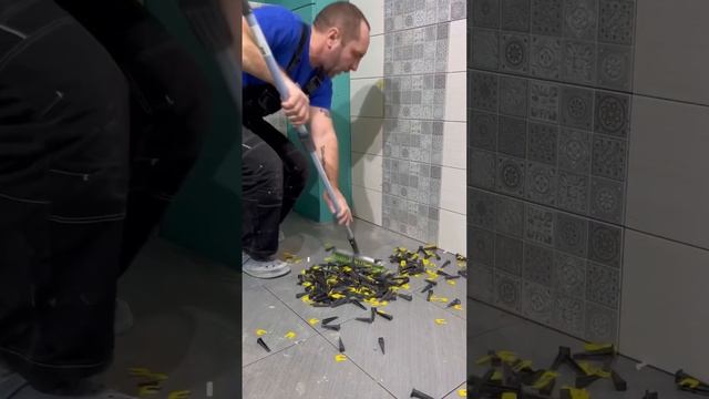 Процесс удаления СВП? #рязань #строительство #строительстводомов #отделка #красота #чистота смотреть онлайн