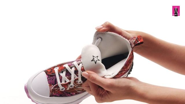 Видеообзор I Женские кеды высокие CONVERSE RUN STAR HIKE TROPICAL PRINT смотреть онлайн