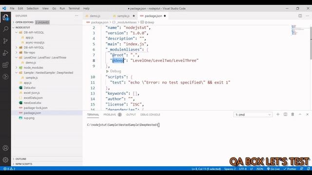 #12 - Nodejs - Module Aliases - Clean up your imports смотреть онлайн