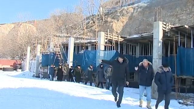 Игорь Пушкарёв провел выездное совещание по строительству Берега здоровья смотреть онлайн