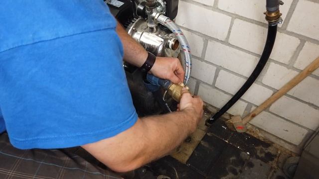 Hauswasserwerk anschließen Gartenpumpe Hauswasserwerk Pumpe Installation der Pumpe смотреть онлайн