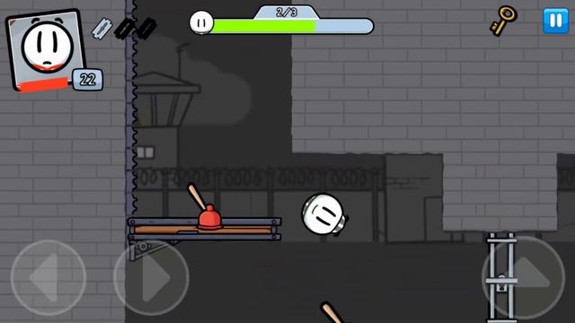 Новый БЕЛЫЙ ШАРИК против ЧЕРНЫХ КВАДРАТОВ игра Ball Prison на канале Мистер Игрушкин смотреть онлайн