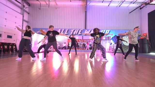 "BEYONCE - NAUGHTY GIRL" Jazz Funk Choreo - All The Way Up Dance Studio Iowa смотреть онлайн