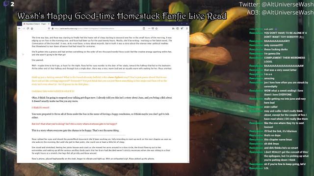 5-3-2020 Homestuck Fanfic Live Read смотреть онлайн