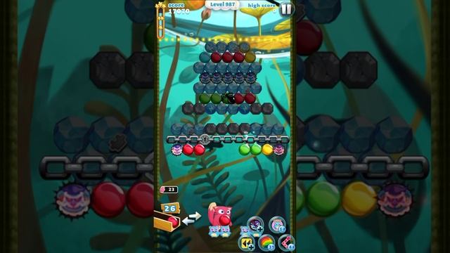 Bubble Mania level 987 смотреть онлайн