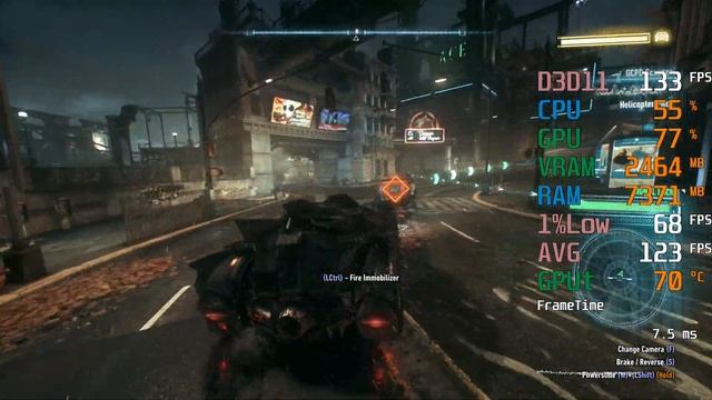 GeForce RTX 2060 -- AMD Ryzen 3 3300X -- Batman Arkham Knight FPS Test смотреть онлайн