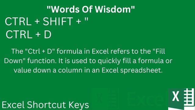 Ctrl D Shortcut Key смотреть онлайн