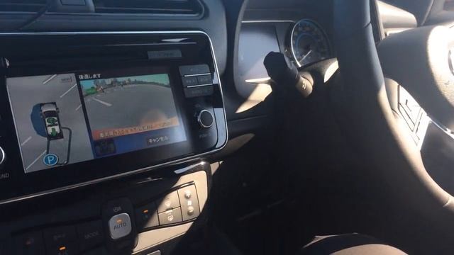 Nissan Leaf : Demonstration ProPilot Park