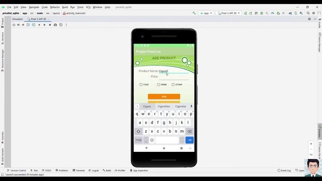 Android Studio Activity 10 Price List App SQLite смотреть онлайн
