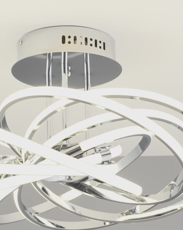 Светодиодная потолочная люстра с пультом Moderli V2831-CL Arrow смотреть онлайн