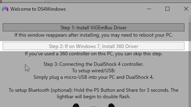 Как подключить геймпад (Dualshock 4) к компьютеру / Через steam И Ds4Windows смотреть онлайн