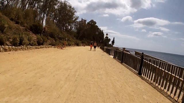 Bike Ride | San Pedro de Alcantara - Puerto Banus - Marbella | Go pro 7 white смотреть онлайн
