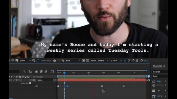 Add Subtitles in Adobe After Effects | Script Fighter Plugin