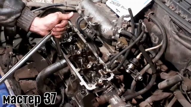 Порядок обтяжки гбц ВАЗ 8-клапанный двигатель смотреть онлайн