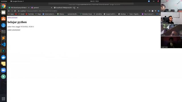 python web development ( flask blueprint, server-side rendering, client-side rendering ) смотреть онлайн
