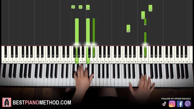 Skyrim - Secunda (Piano Tutorial Lesson) смотреть онлайн