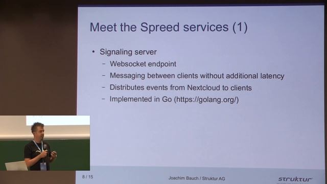 Spreed services for Nextcloud Talk Joachim Bauch смотреть онлайн