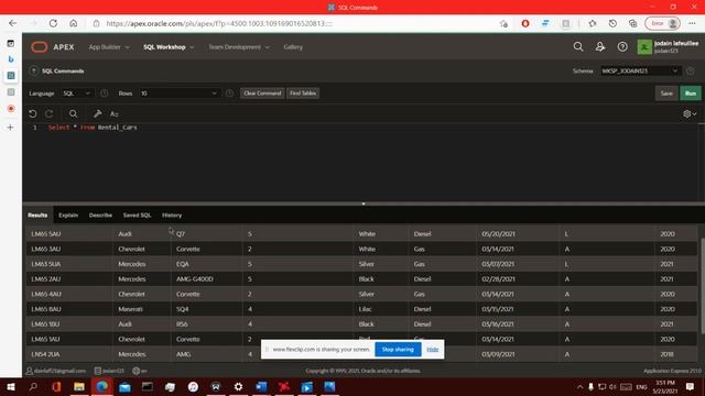 Altering Data within Rows in Oracle Apex Database Application смотреть онлайн