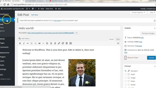 How to Embed a YouTube Video in WordPress | Beginners Series смотреть онлайн