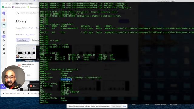 CKA Lab 3 Part 5 of 5: (Kubernetes Certification): Statefulset, secret & volumes & troubleshooting смотреть онлайн