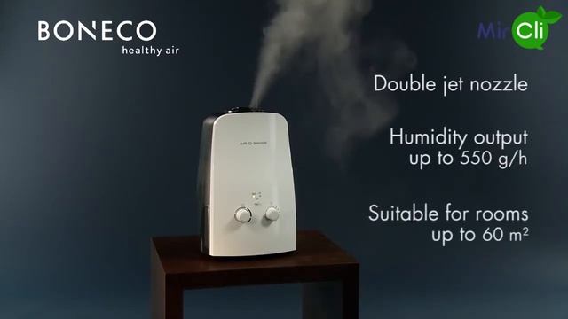 Обзор увлажнителя Boneco Air-O-Swiss U600 смотреть онлайн