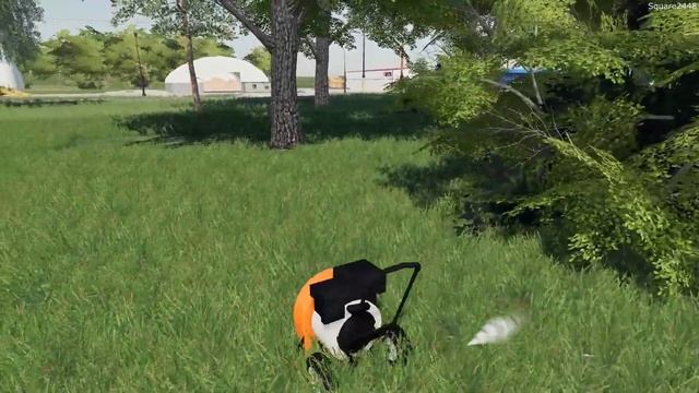 Fall Leaf Cleanup | Wright With Bagger | Leaf Blowers | 04 F350 | Landscaping | Farming Simulator 1 смотреть онлайн