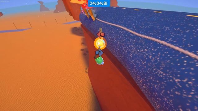 The Best Racing Game For Parties! - Fling to the Finish смотреть онлайн