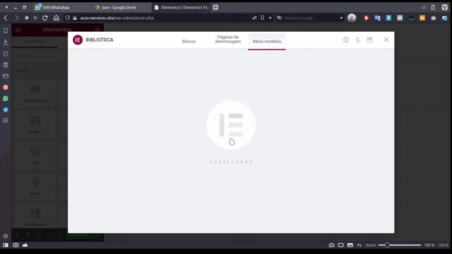 Instalação LP Template Bolos Caserio - Elementor JSON смотреть онлайн