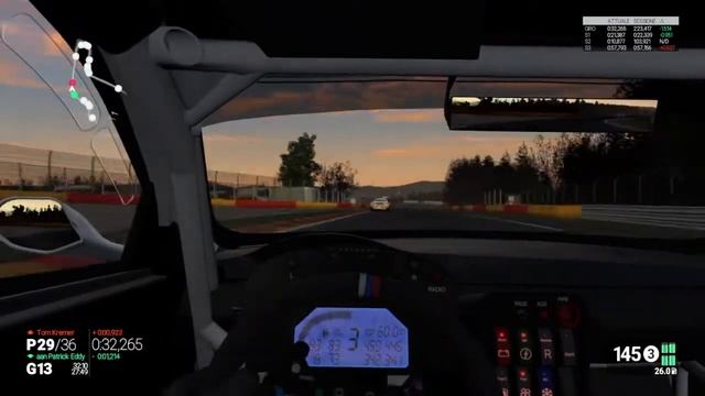 Project CARS BMW M3 GT3 @ Spa (24h 25x) - Alba e mattino смотреть онлайн