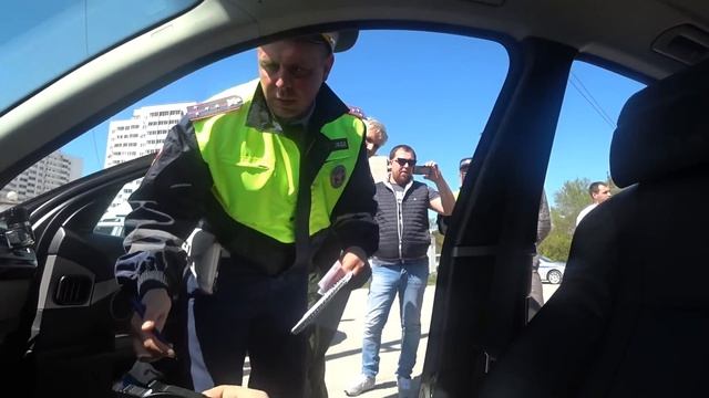 ГИБДД беспредел / ГАИ хотели срубить бабла / ДПС / МАТ смотреть онлайн