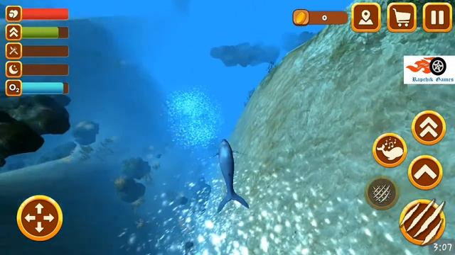Blue Whale Simulator 3D || Rapchik Games™ смотреть онлайн