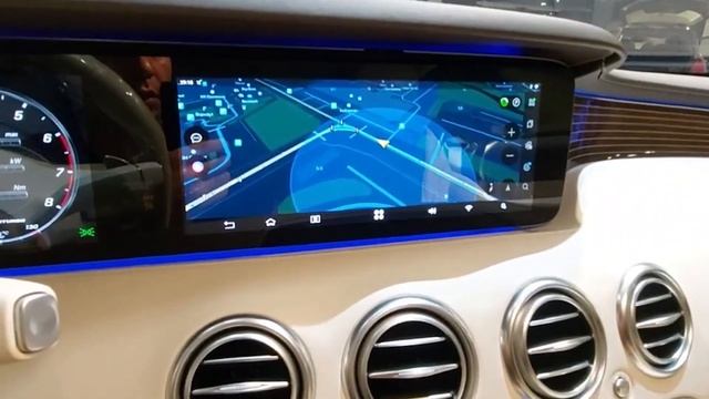Мультимедийно-навигационная система на базе ОС Android 10 для Mercedes-Benz смотреть онлайн