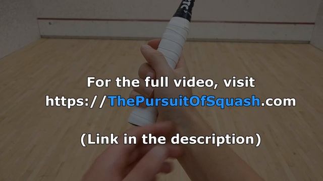 Squash - How to hit a backhand drive like Jonathon Power (Part 1 - Preview) смотреть онлайн
