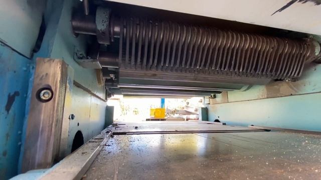 Рейсмусовый станок СР 4-2 после комплексного технического обслуживания смотреть онлайн