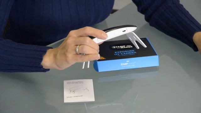 Миниатюрная светодиодная экспокамера для изготовления печатей GRM Stampmaker A7 LED UV смотреть онлайн