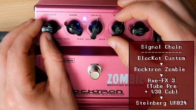 Pedal Vault - Rocktron Zombie Rectified Distortion Review смотреть онлайн