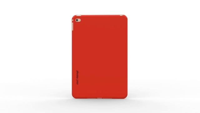 Cool Mango FlexiGel Back Cover for Apple iPad Mini 4 - Lava Red - 360 Degree Spin смотреть онлайн